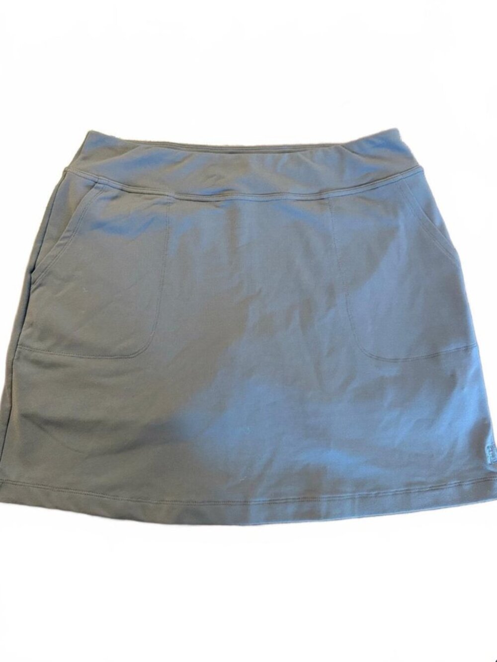 FootJoy Womens M Golf Skort Gray Performance Stretch Built In Shorts FJ